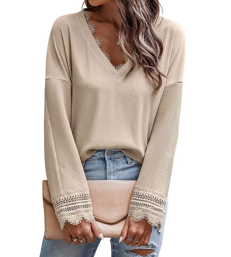 Simple All-match Solid Color Sweater