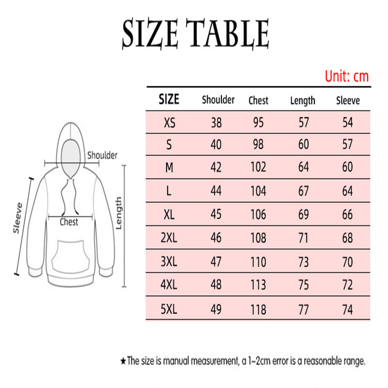 Spring New Men's Sweater Fashion Motorcycle Race Suit Hoodie 3D