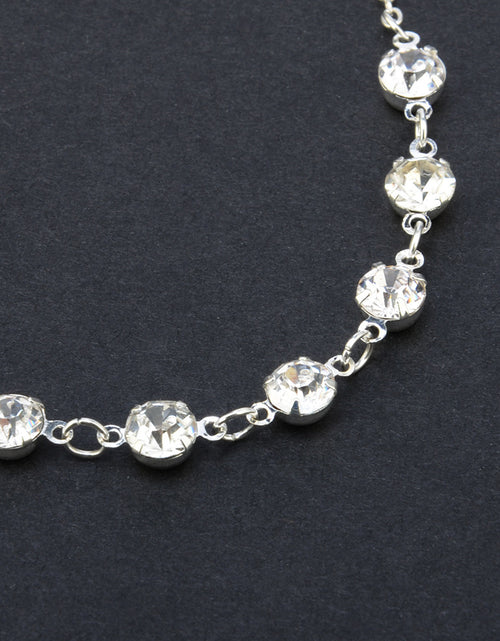 Load image into Gallery viewer, Simple Jewelry 7 Rhinestone Feet Chains Anklet
