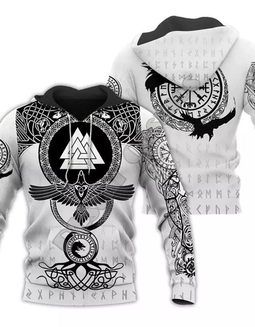 Load image into Gallery viewer, Viking Tattoo Game 3D Anime Sweater
