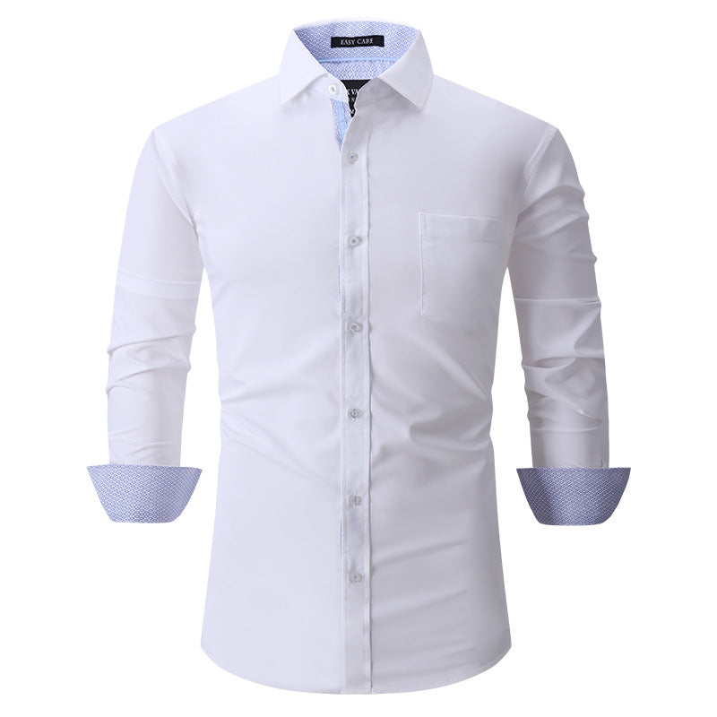 Men's Shirt Autumn And Winter Bamboo Textile