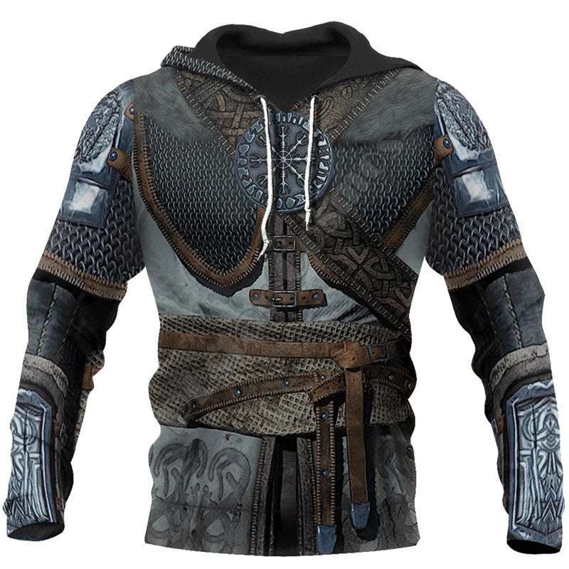 Viking Tattoo Game 3D Anime Sweater