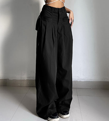 Fashionable Retro Style Casual Pants