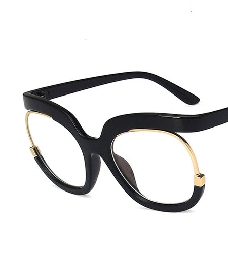 Large Frame Anti Blue Light Glasses Frame Owl