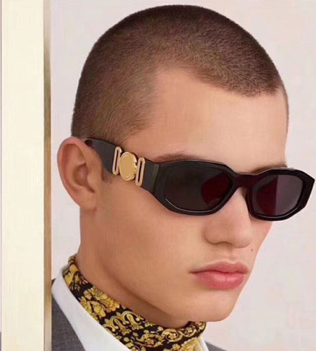 New Small Frame Sunglasses For Women With Retro Polygons