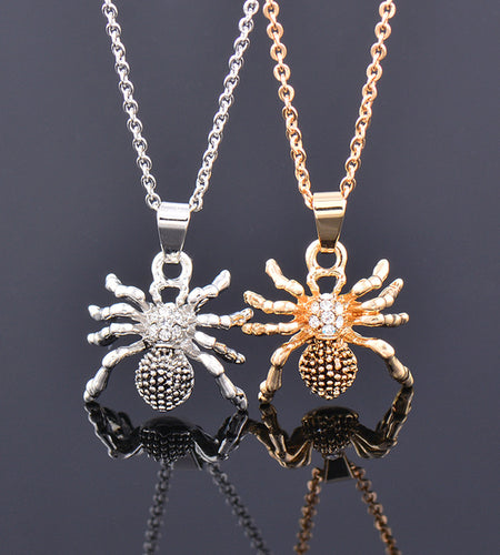 Spider Necklace Women Men Fashion Jewelry