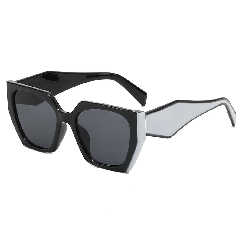 Polygonal Color Matching  Sunglasses Uv400 Retro