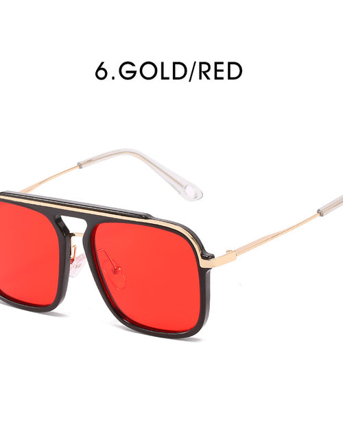 Load image into Gallery viewer, Square Retro Toad Sunglasses
