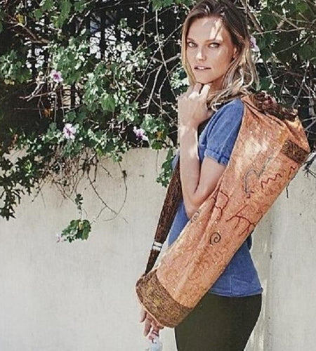 Yoga Bag - OMSutra  Hand Crafted Chic Bag