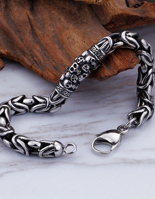 Load image into Gallery viewer, Men,s Braided Chain Bracelet
