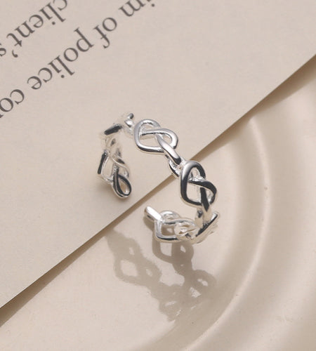 Sterling Silver Love Rings