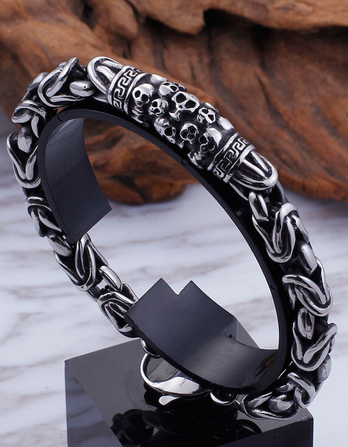 Load image into Gallery viewer, Men,s Braided Chain Bracelet
