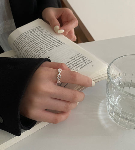 Sterling Silver Love Rings