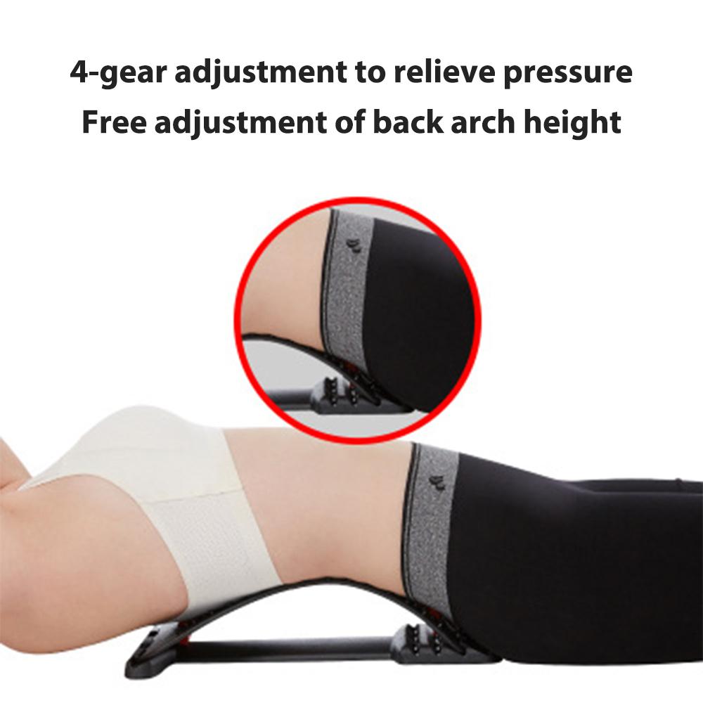 Back Massage Stretcher  Neck Waist Pain Relief Fitness Equipment SP