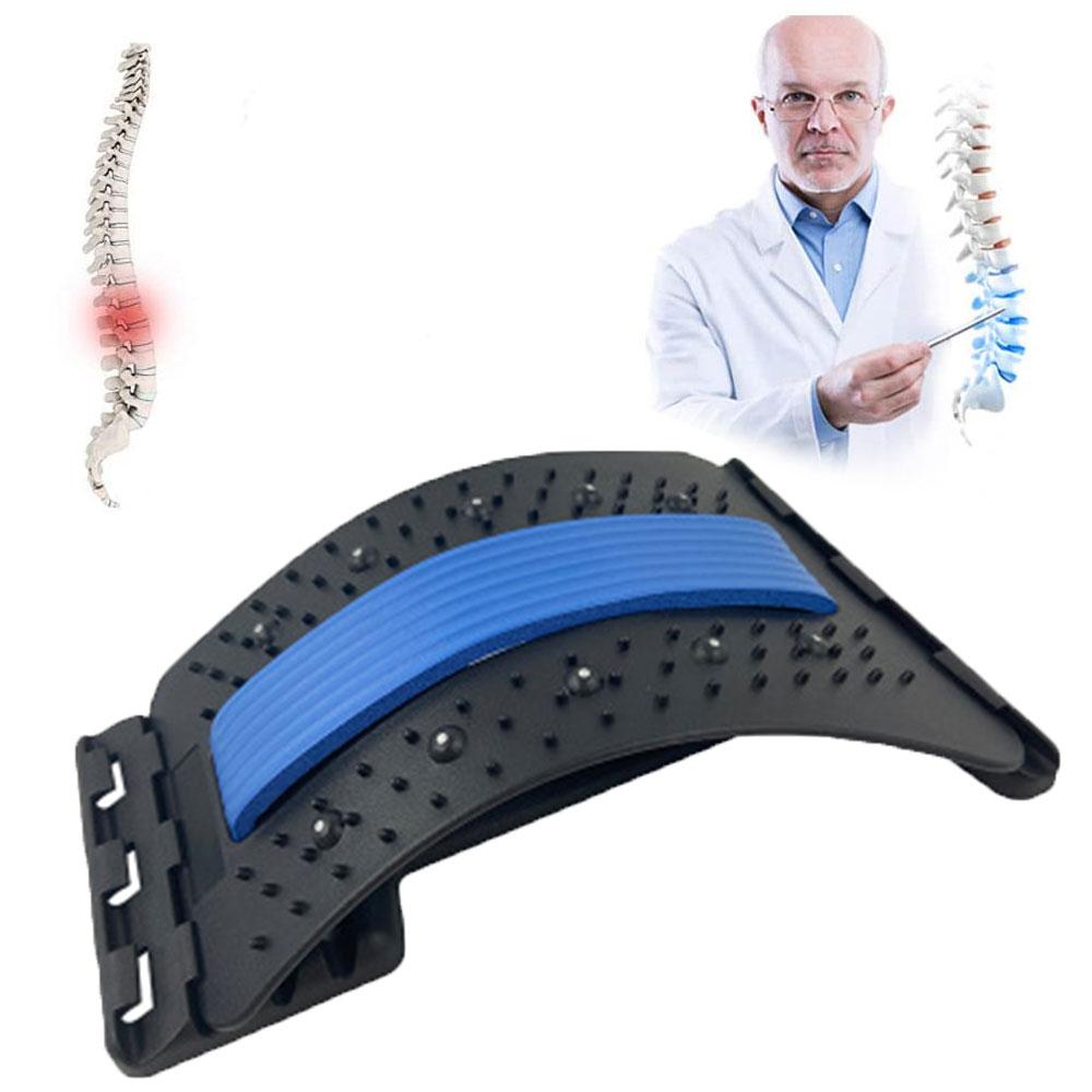 Back Massage Stretcher  Neck Waist Pain Relief Fitness Equipment SP