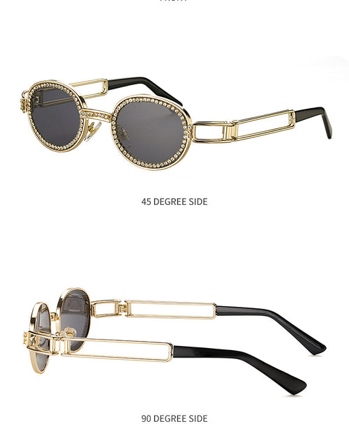 Load image into Gallery viewer, Diamond-studded Sunglasses
