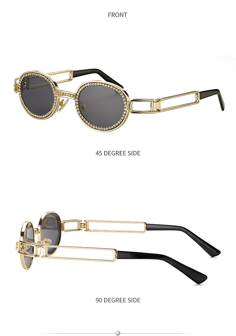 Diamond-studded Sunglasses