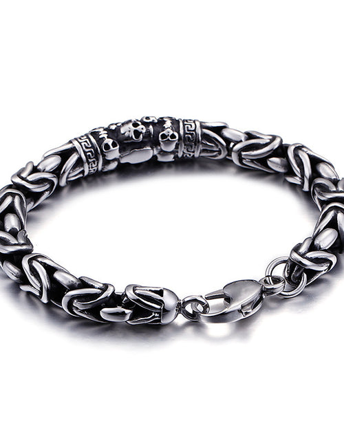 Load image into Gallery viewer, Men,s Braided Chain Bracelet
