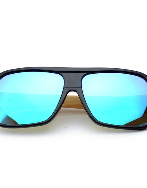 Load image into Gallery viewer, Wooden square sunglasses
