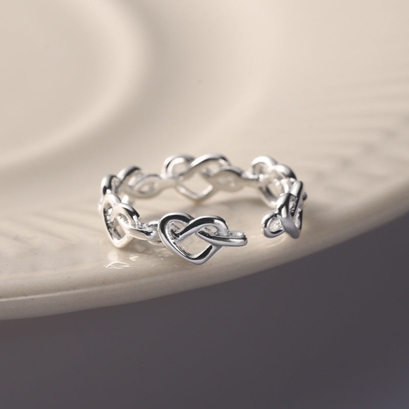 Sterling Silver Love Rings