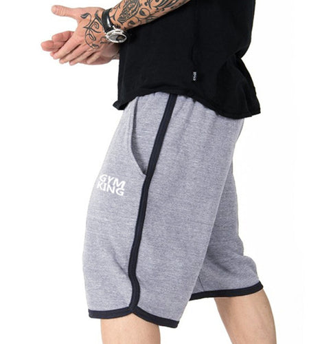 Men Gym Training Loose Cotton Shorts Running