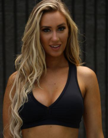 Load image into Gallery viewer, Santa Cruz Sports Bra - Black
