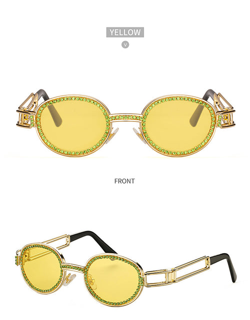 Load image into Gallery viewer, Diamond-studded Sunglasses
