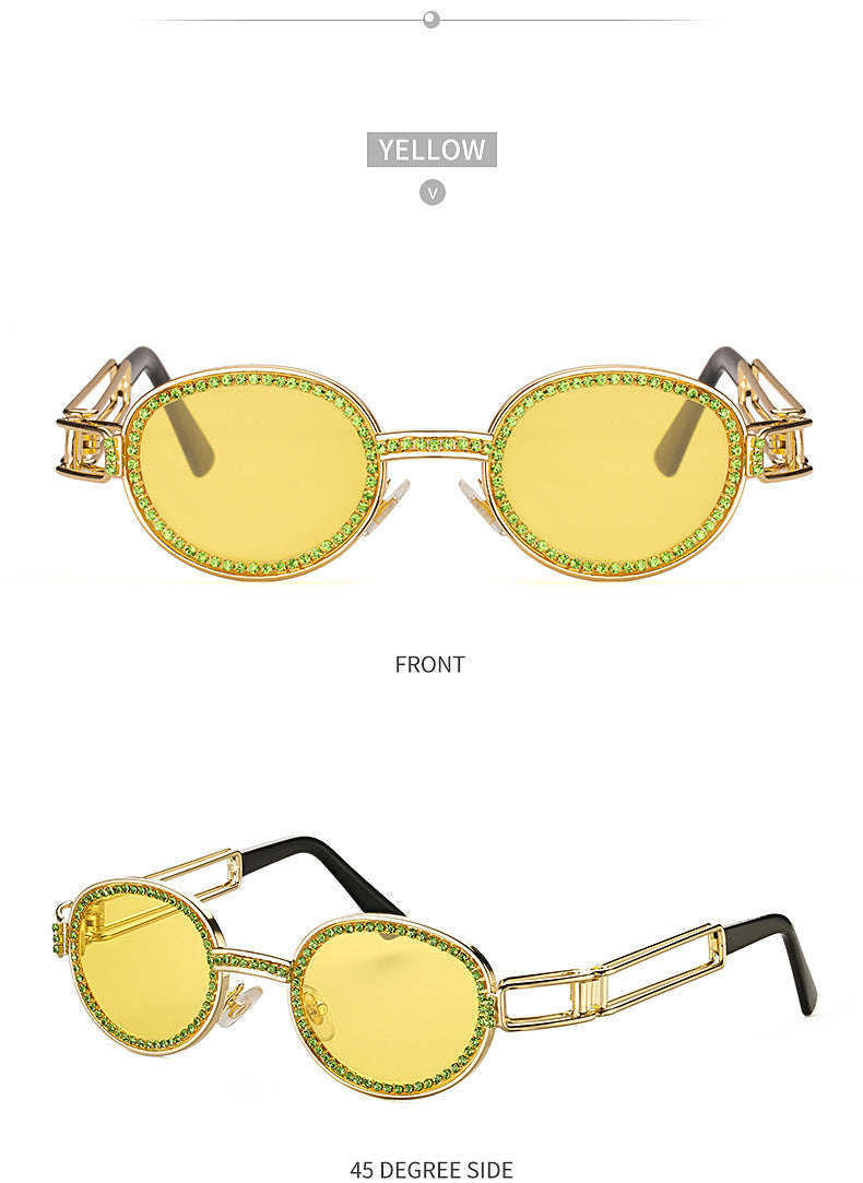 Diamond-studded Sunglasses