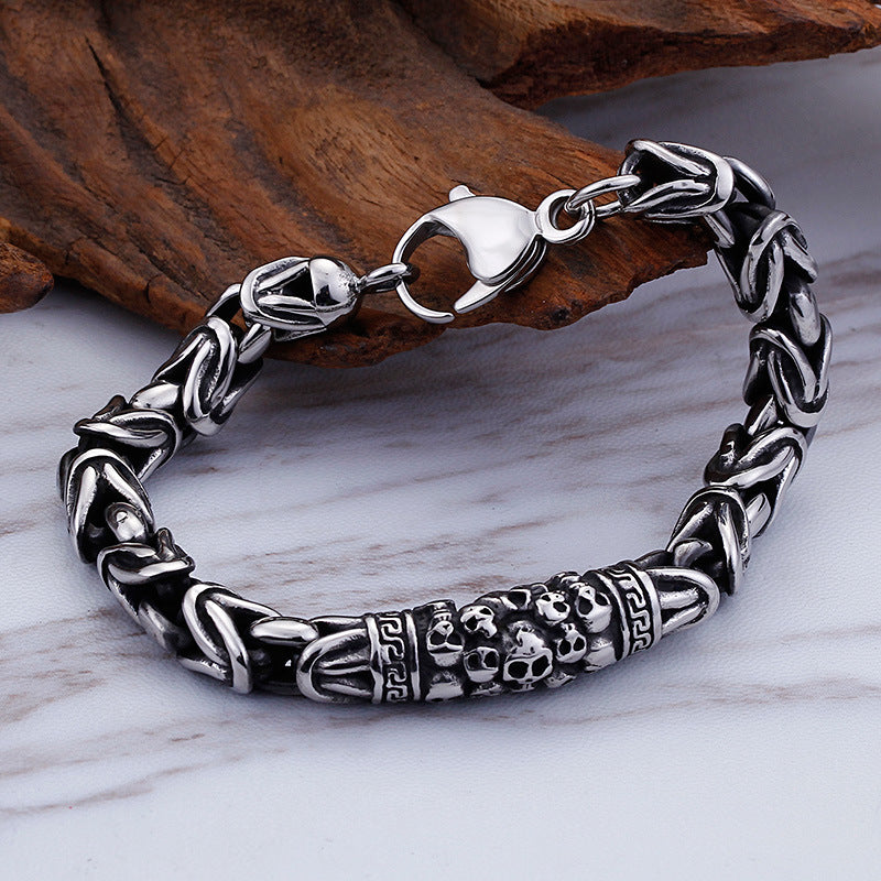 Men,s Braided Chain Bracelet