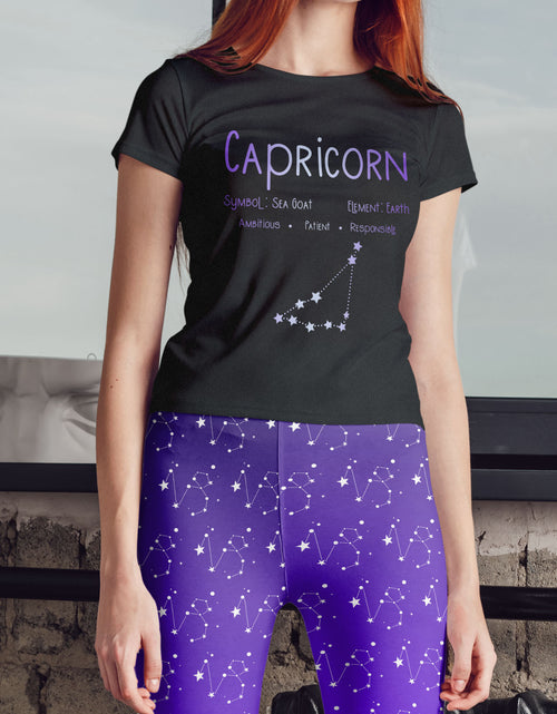 Load image into Gallery viewer, Capricorn Leggings Top Matching Set
