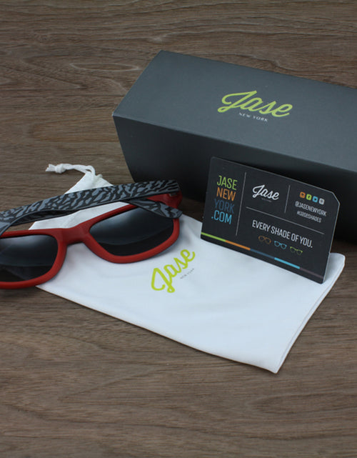 Load image into Gallery viewer, Jase New York Encore Sunglasses in Black Cement
